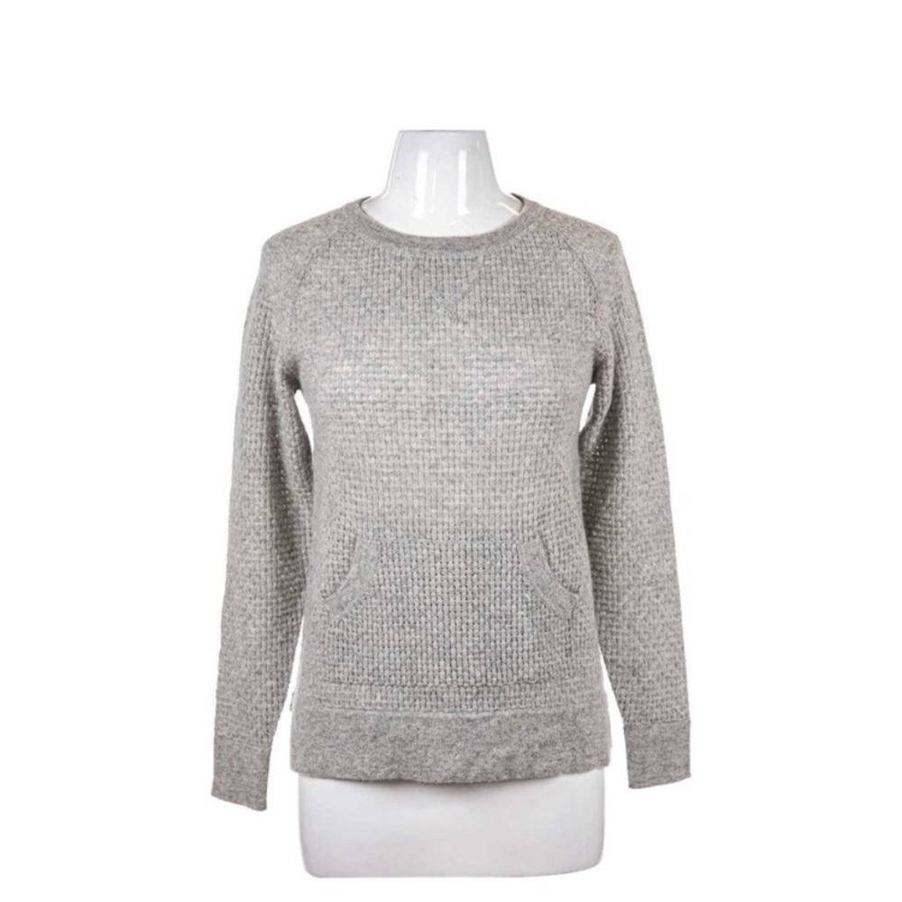 Letarte Gray Cashmere Sweater